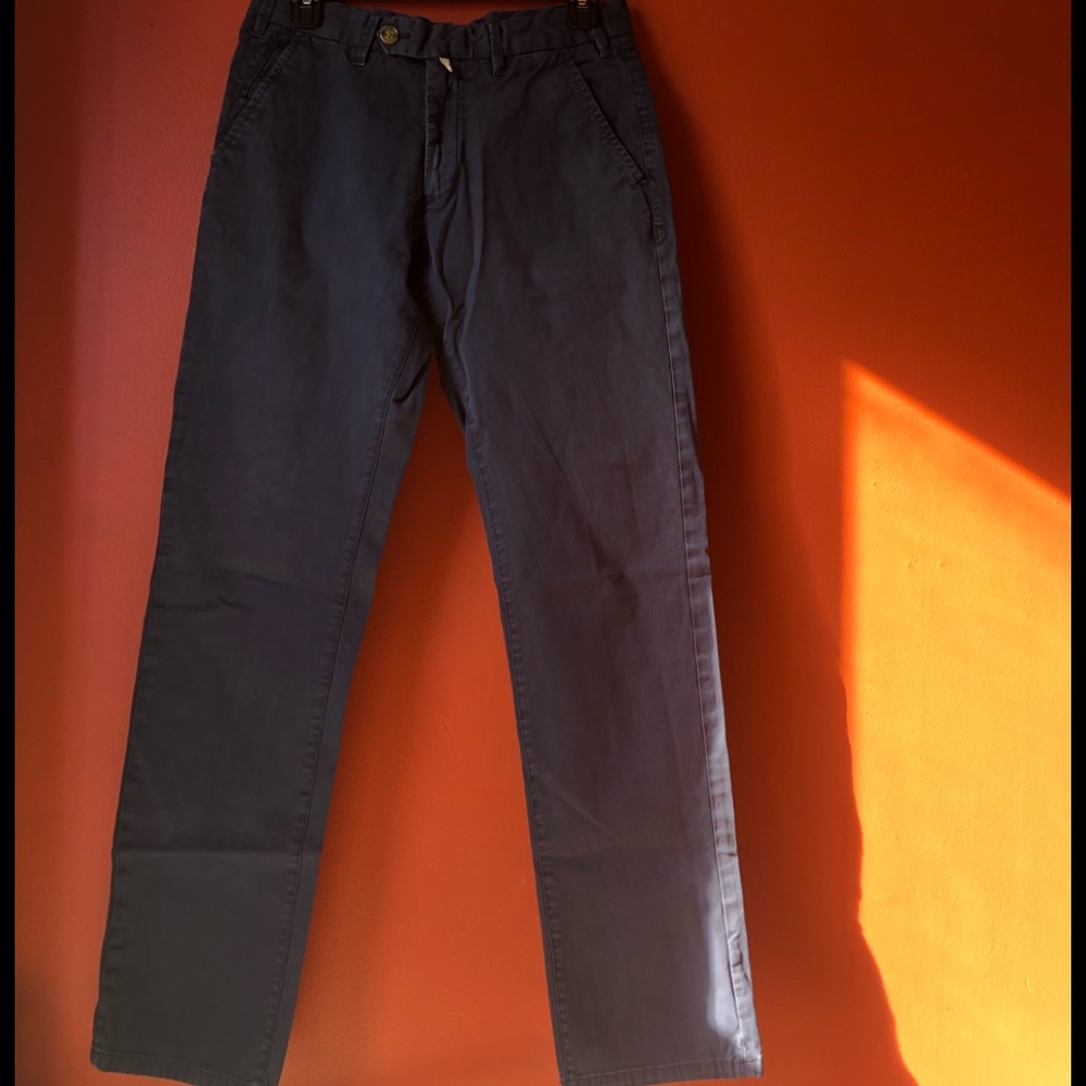 ❤️Massimo Dutti Blue/ Grey Chinos Slacks Pants 30